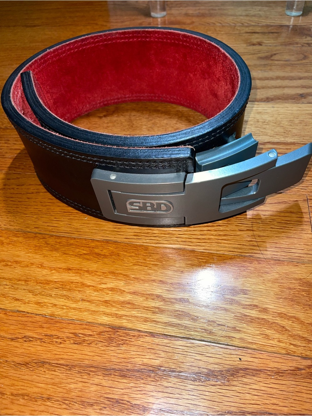 SBD powerlifting 13mm Lever belt size medium (72.5-90 cm / 28.5-35.5 in)